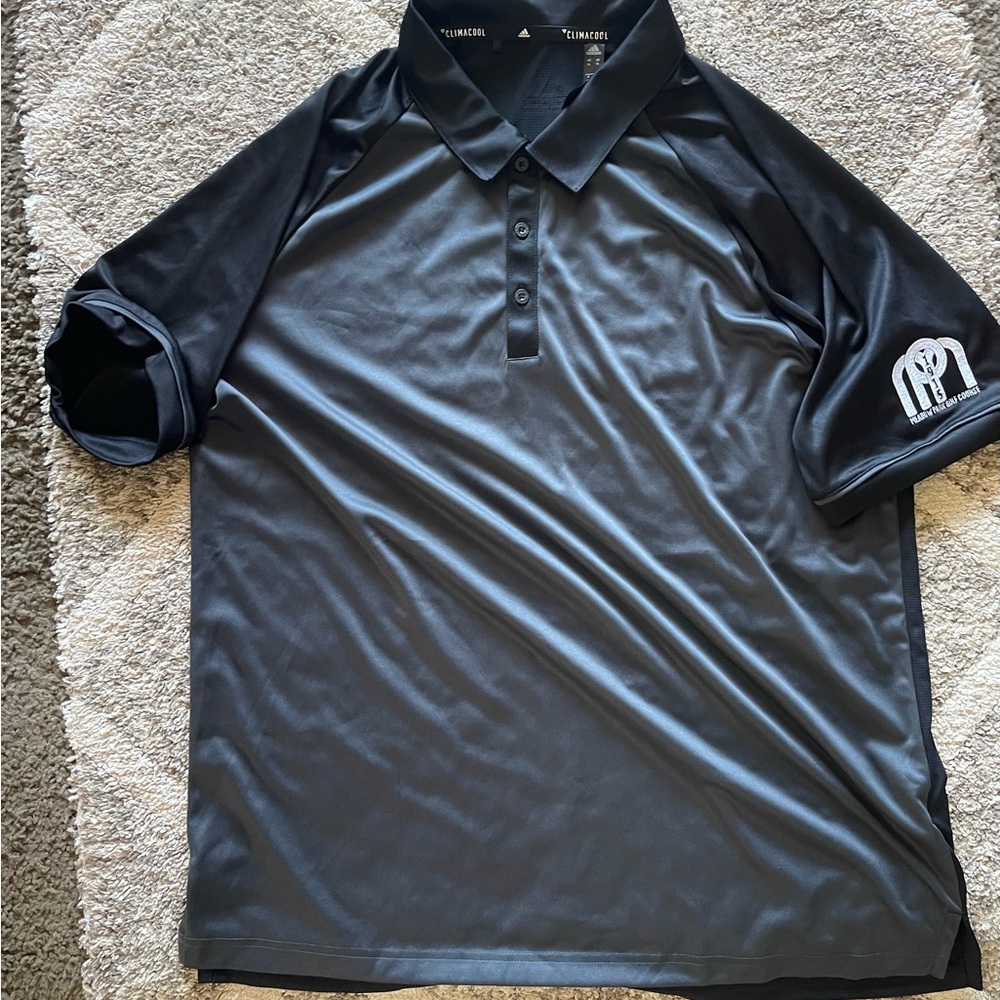 adidas Charcoal Polo Shirt